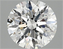 Del inventario de diamantes de laboratorio, 2.08 quilates, Redondo , Color F, claridad VVS2 y certificado IGI