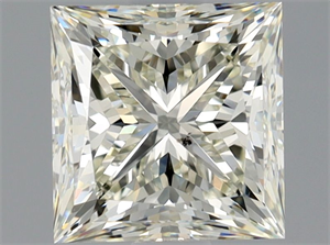 Picture of Natural Diamond 1.50 Carats, Princess with  Cut, L Color, SI1 Clarity and Certified by GIA