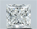 Diamante Natural 1.00 quilates, Princesa , Color I, claridad VS1 y certificado GIA