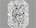 Diamante Natural 0.96 quilates, Radiante , Color E, claridad IF y certificado GIA