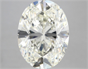 Diamante Natural 6.92 quilates, Ovalado , Color I, claridad VVS2 y certificado IGI