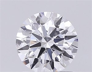 Picture of Lab Grown Diamond 1.01 Carats, Round with Ideal Cut, D Color, VVS2 Clarity and Certified by IGI