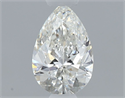 Natural Diamond 0.40 Carats, Pear with  Cut, H Color, VS2 Clarity and Certified by GIA