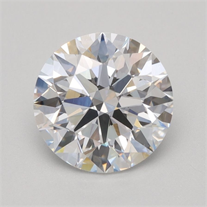 Picture of Lab Grown Diamond 1.13 Carats, Round with Ideal Cut, E Color, VVS1 Clarity and Certified by IGI