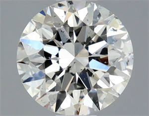 Picture of Natural Diamond 0.71 Carats, Round with Excellent Cut, H Color, SI2 Clarity and Certified by GIA