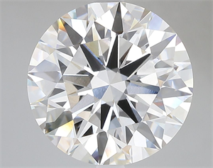 Picture of Lab Grown Diamond 6.56 Carats, Round with Ideal Cut, F Color, VVS2 Clarity and Certified by IGI