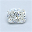 Natural Diamond 3.02 Carats, Cushion with  Cut, H Color, VS2 Clarity and Certified by GIA