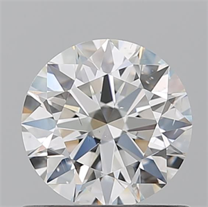 Picture of Natural Diamond 0.81 Carats, Round with Excellent Cut, I Color, SI1 Clarity and Certified by GIA
