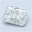 Diamante Natural 3.02 quilates, Radiante , Color F, claridad VS1 y certificado GIA