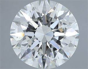 Picture of Natural Diamond 5.02 Carats, Round with Excellent Cut, I Color, SI1 Clarity and Certified by IGI