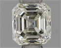 Diamante Natural 0.46 quilates, Asscher , Color I, claridad SI1 y certificado IGI