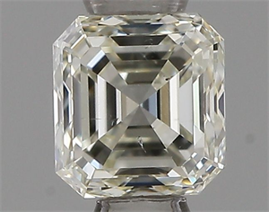 Foto Diamante Natural 0.46 quilates, Asscher , Color I, claridad SI1 y certificado IGI de