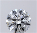 Natural Diamond 0.80 Carats, Round with Excellent Cut, F Color, VS2 Clarity and Certified by GIA