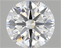 Del inventario de diamantes de laboratorio, 2.03 quilates, Redondo , Color D, claridad VVS2 y certificado GIA