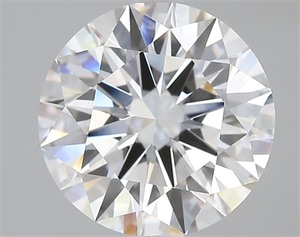 Picture of Lab Grown Diamond 4.04 Carats, Round with Ideal Cut, E Color, VVS2 Clarity and Certified by IGI