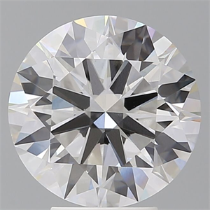 Picture of Lab Grown Diamond 4.51 Carats, Round with Ideal Cut, E Color, VS1 Clarity and Certified by IGI