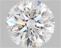 Diamante Natural 0.53 quilates, Redondo , Color D, claridad IF y certificado GIA