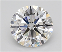 Del inventario de diamantes de laboratorio, 2.06 quilates, Redondo , Color D, claridad FL y certificado IGI