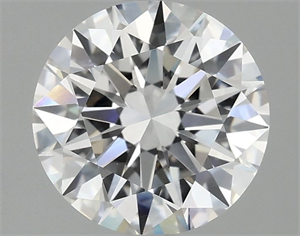 Picture of Lab Grown Diamond 2.09 Carats, Round with Ideal Cut, D Color, VVS2 Clarity and Certified by IGI
