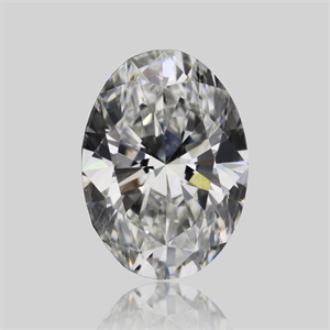 Picture of Natural Diamond 0.38 Carats, Oval with  Cut, F Color, VVS2 Clarity and Certified by GIA
