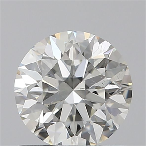 Picture of Natural Diamond 0.70 Carats, Round with Excellent Cut, J Color, SI1 Clarity and Certified by GIA