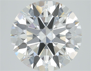 Picture of Lab Grown Diamond 1.07 Carats, Round with Ideal Cut, E Color, VVS2 Clarity and Certified by IGI