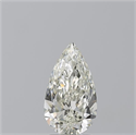 Natural Diamond 2.01 Carats, Pear with  Cut, J Color, VS2 Clarity and Certified by GIA