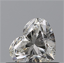 Natural Diamond 0.51 Carats, Heart with  Cut, I Color, VS1 Clarity and Certified by GIA