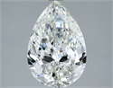 Diamante Natural 2.51 quilates, De pera , Color H, claridad VS2 y certificado IGI