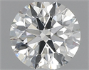 Natural Diamond 0.70 Carats, Round with Excellent Cut, I Color, SI1 Clarity and Certified by GIA