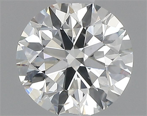 Picture of Natural Diamond 0.70 Carats, Round with Excellent Cut, I Color, SI1 Clarity and Certified by GIA