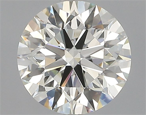 Foto Diamante Natural 1.70 quilates, Redondo , Color L, claridad IF y certificado GIA de