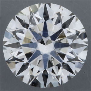 Foto Diamante Natural 0.71 quilates, Redondo , Color G, claridad SI2 y certificado GIA de