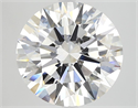 Natural Diamond 4.50 Carats, Round with Excellent Cut, E Color, VVS2 Clarity and Certified by GIA