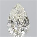Natural Diamond 1.01 Carats, Pear with  Cut, I Color, VS2 Clarity and Certified by GIA