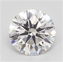 Diamante Natural 0.44 quilates, Redondo , Color F, claridad IF y certificado GIA