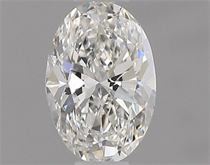 Picture of Natural Diamond 0.47 Carats, Oval with  Cut, G Color, VVS2 Clarity and Certified by GIA