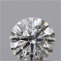 Natural Diamond 0.70 Carats, Round with Excellent Cut, E Color, SI2 Clarity and Certified by IGI