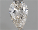 Diamante Natural 0.40 quilates, De pera , Color J, claridad VS1 y certificado GIA