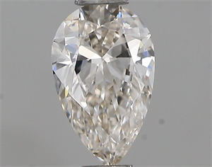 Foto Diamante Natural 0.40 quilates, De pera , Color J, claridad VS1 y certificado GIA de