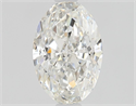 Natural Diamond 0.82 Carats, Oval with  Cut, G Color, VVS2 Clarity and Certified by GIA