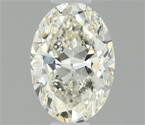 Foto Diamante Natural 0.40 quilates, Ovalado , Color J, claridad VVS1 y certificado IGI de