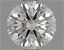 Natural Diamond 0.70 Carats, Round with Excellent Cut, I Color, VS2 Clarity and Certified by GIA