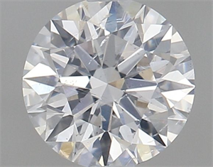 Picture of Natural Diamond 0.70 Carats, Round with Excellent Cut, D Color, SI2 Clarity and Certified by GIA