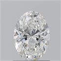 Diamante Natural 1.01 quilates, Ovalado , Color G, claridad SI1 y certificado GIA