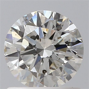 Picture of Natural Diamond 0.78 Carats, Round with Excellent Cut, J Color, SI2 Clarity and Certified by GIA