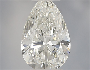 Foto Diamante Natural 0.37 quilates, De pera , Color H, claridad VVS2 y certificado IGI de