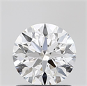 Lab Grown Diamond 0.96 Carats, Round with Excellent Cut, D Color, VVS1 Clarity and Certified by IGI