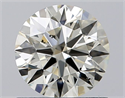 Natural Diamond 0.82 Carats, Round with Excellent Cut, L Color, SI2 Clarity and Certified by GIA