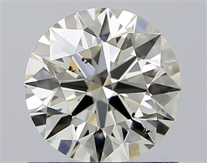 Picture of Natural Diamond 0.82 Carats, Round with Excellent Cut, L Color, SI2 Clarity and Certified by GIA